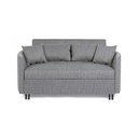Divano letto due posti CLAYTON Grigio 166x88x h84 cm