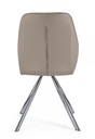 4x Sedia Maxwell Pu Tortora