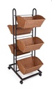 Espositore Claire Svas 5 cesti 60x50x128h cm