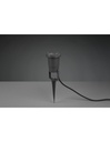 Faretto Da Esterno Orientabile Ubangi Nero Con Picchetto GU10 IP65 Trio Lighting