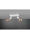 Faretto Spot 2xE27 Vannes Bianco L26 cm Trio Lighting