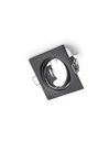 Faretto da Incasso Quadrato Jura 1xGU10 Nero 8x8 cm Trio Lighting