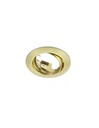 Faretto da Incasso Rotondo Jura 1xGU10 Ottone Ø8 cm Trio Lighting