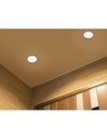 Faretto da Incasso Rotondo Zagros Bianco Led 5W IP65 Ø8 cm Trio Lighting