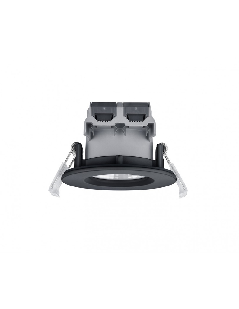 Faretto da Incasso Rotondo Zagros Nero Led 5W IP65 Ø8 cm Trio Lighting
