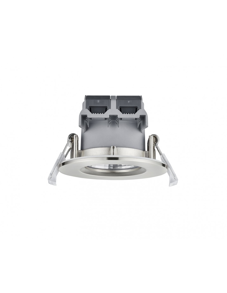 Faretto da Incasso Rotondo Zagros Nichel Led 5W IP65 Ø8 cm Trio Lighting