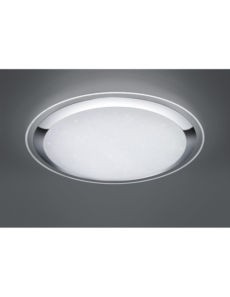 Grande Plafoniera Led Dimmer Miko Glitter Ø85 cm Trio Lighting