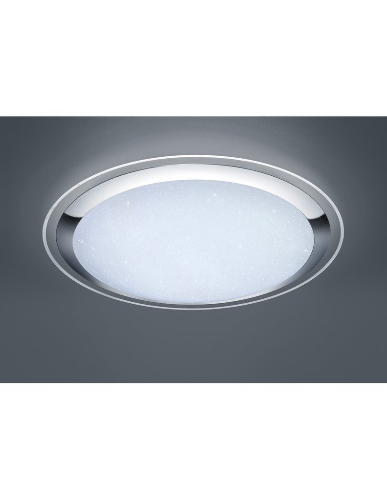 Grande Plafoniera Led Dimmer Miko Glitter Ø85 cm Trio Lighting