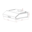 Gruppo cappa sottopensile Tornado 60 inox Samet