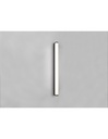 Lampada Da Parete Bagno IP44 Led 12w Fabio Nero L80 cm Trio Lighting