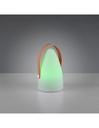 Lampada Da Tavolo Led Rgbw Haiti Bianco Ø13 cm IP44 Trio Lighting