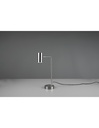 Lampada Da Tavolo Marley Nichel Spot Cilindro H45 Trio Lighting