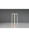 Lampada Da Tavolo Squadrata Moderna Touch Dimmer Led Edge Bianco Trio Lighting