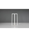 Lampada Da Tavolo Squadrata Moderna Touch Dimmer Led Edge Bianco Trio Lighting