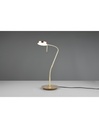 Lampada Flessibile Scrivania Monza Led Touch Dimmer Ottone Trio Lighting