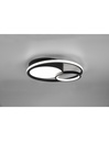 Lampada Soffitto Moderna Vuelta Nero 3 Led Dimmer 28w Trio Lighting