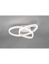 Lampada Soffitto Vortice Moderna Yara Bianco Led Dimmer Trio Lighting