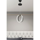 Lampada a sospensione Felicia due cerchi Led ASZ1591
