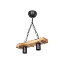 Lampada a sospensione Lagun ASZ1235 rustico industriale a 2 luci