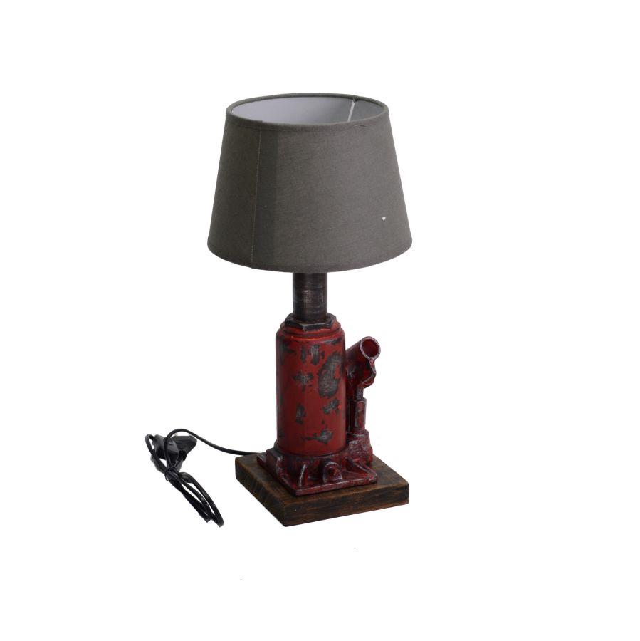 Gray jack hat resin lamp cmø22,5h45