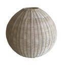 Natural rattan sphere chandelier cmø37h37