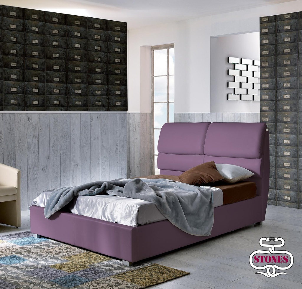 Letto una piazza e mezzo 100cm x 229cm H. 107cm