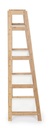 Libreria in legno di bamboo quattro ripiani BROOKLYN 62x38x h130 cm