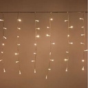Luce tenda 200 led plastica bianco caldo cm450