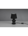 Lume Da Tavolo Abu Ceramica Scimmietta &quot;Non Vedo&quot; Nero Trio Lighting