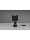 Lume Da Tavolo Chita Ceramica Scimmietta &quot;Non Parlo&quot; Nero Trio Lighting