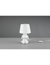 Lume Scimmietta Ceramica Bianca &quot;Non Sento&quot; Nilson Trio Lighting