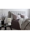 Lumetto Pike Cemento con Rombi e Paralume Grigio Ø16 cm Trio Lighting