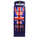 Mobile libreria blu london cameretta  cm48x27 x h146