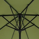 Ombrellone Kalife 3 metri Olive