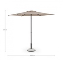 Ombrellone Samba C-Snodo 2.7M Antr-Moon