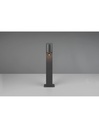 Paletto Basso Giardino 1xGU10 Roya Antracite IP44 Sensore Movimento Trio Lighting