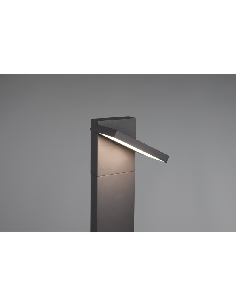 Palo Alto Da Esterno Led Alluminio Antracite IP54 Horton Trio Lighting