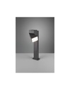 Palo Basso Led Orientabile Avon Alluminio Antracite IP54 Trio Lighting