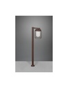 Palo Da Esterno Tuela Diffusore Gabbia Ruggine IP44 Trio Lighting