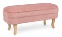 Panca Contenitore Rosa apribile portatutto