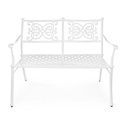Panca Giglio bianco da esterno cm 110 x 59 x 85 h