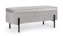 Panca contenitore kira naturale grigio chiaro