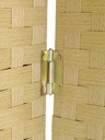Paravento paper 3 ante naturale cm40x3h175