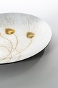 Piatto decorativo bianco 65x65x1 cm