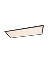 Plafoniera Applique Moderna Led Dimmer 34w Alpha Nero Trio Lighting