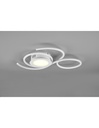 Plafoniera Design Moderno Led Dimmer Jive Bianco Trio Lighting
