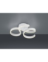 Plafoniera Francis Vortici Bianco Led 40w Dimmerabile Trio Lighting