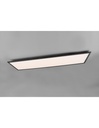Plafoniera Led Moderna Rettangolare Gamma Nero Trio Lighting