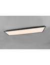 Plafoniera Led Moderna Rettangolare Gamma Nero Trio Lighting