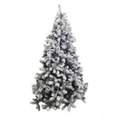 Albero burnaby innevato 1124 rami verdecm ø142h240